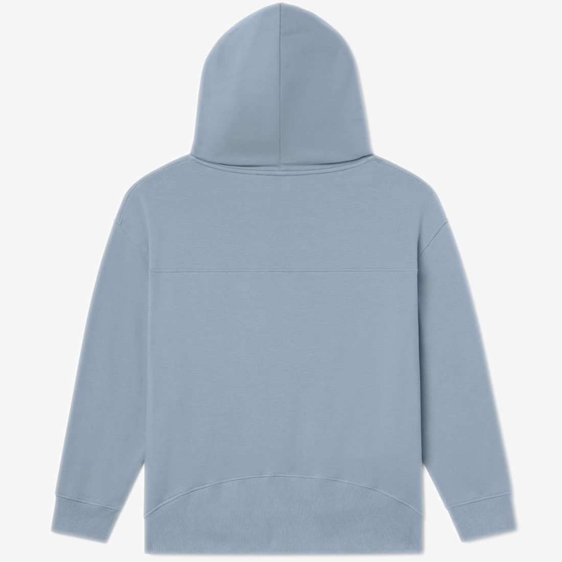 Organic Cotton Half-Zip Oversized Drop Shoulder Hoodie