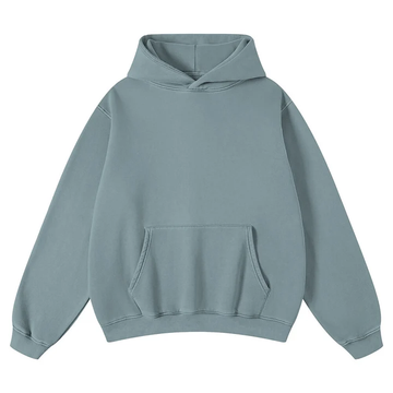 Weighted Heavyweight Slightly Oversized Fleece Lined Hoodie